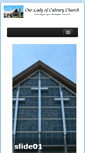 Mobile Screenshot of ourladyofcalvary.org